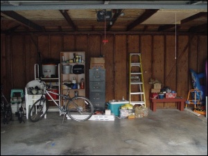 Garage Flooring - Before 2