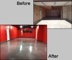 Before & After Garage Photos