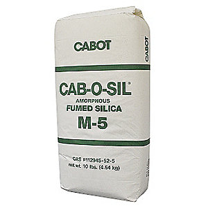 CAB-O-SIL M-5 Epoxy Thickener Silica Filler - Cabot Cabosil 10 lb