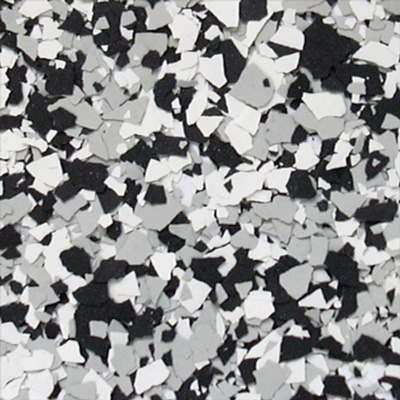 Color Chips / Black Marble Blend 1/4" - Click Image to Close