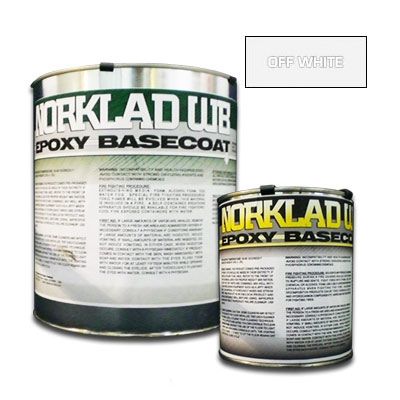 Norklad WB Colored Epoxy - Concrete Floor Paint - Off White 250+ sq ft - Click Image to Close