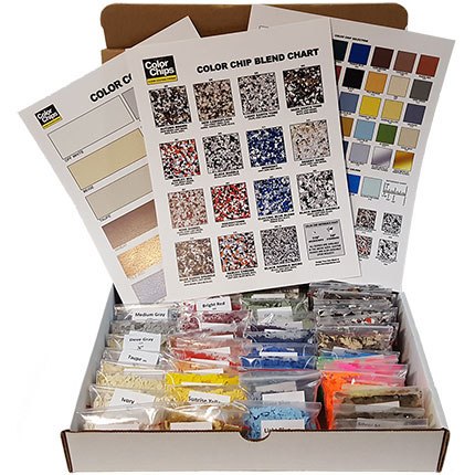 The Original Color Chips Sample Box (chips, blends) - Click Image to Close