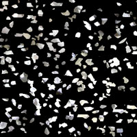 Metallix - Metallic Light Sprinkle Broadcast Flakes