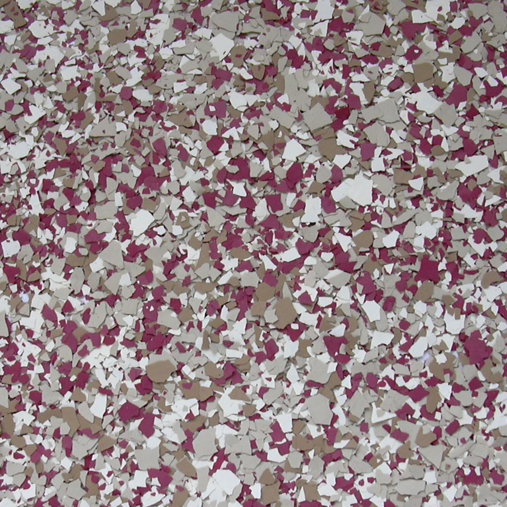 Decorative Floor Chip Flakes Vinyl Color Chip Colors