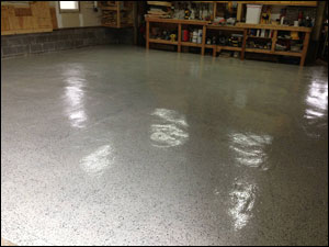 Deluxe Floor Coating System w/Oil-Grip 88 Primer After