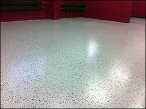 Medium Gray Basecoat (Norklad 200), Burgundy and Black Flakes, HWU-420 Urethane Clearcoat, After