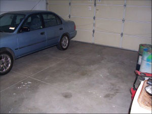 Original Color Chips Garage Floor Photo Gallery, Before