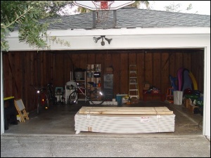 Garage Flooring - Before 1