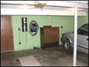 Garage Flooring Photo Gallery - Before