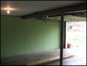 Garage Flooring Photo Gallery - Before