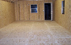 Wood Subfloor - Before