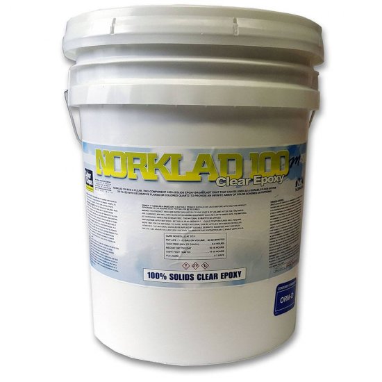 Norklad 100 M - 100% Solids Epoxy Clear Coat 350+ sq/ft - Click Image to Close