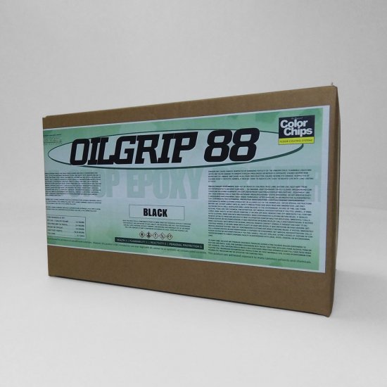 Oil Grip 88 - Oil Stop Epoxy Primer Paint - Black 10 Gallon - Click Image to Close