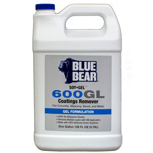 Blue Bear 600GL Epoxy Remover - Paint Stripper - Soy Gel 1g - Click Image to Close