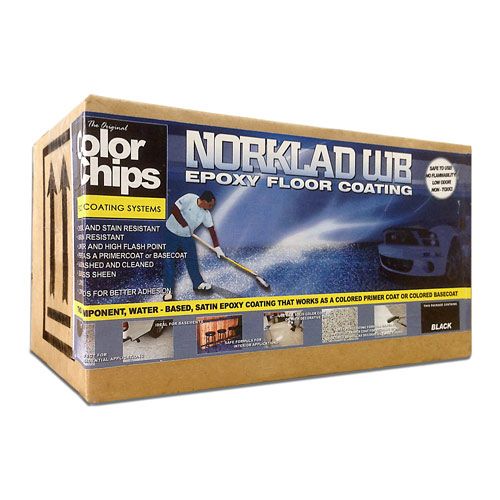 Norklad WB Black Base Coat - Water Based Epoxy Paint 1 quart