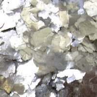Pure Metallic Naturals SILVER Mica Flakes 1/4'' - 2oz wt. (12oz by volume)