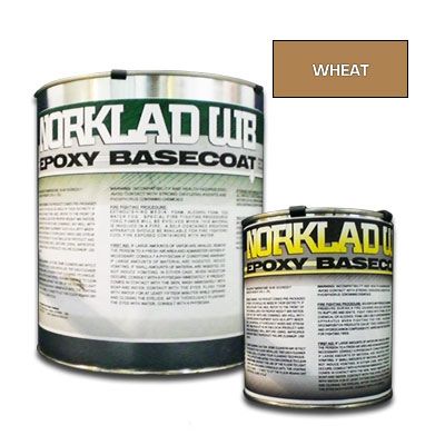 Norklad WB Colored Epoxy - Concrete Floor Paint - Wheat 250+ sq ft